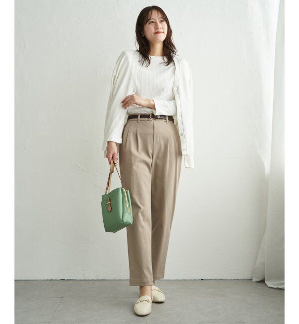 ikka「【雑誌InRed11月号掲載】GOKU楽パンツ テーパード【親子コーデ】」|その他|