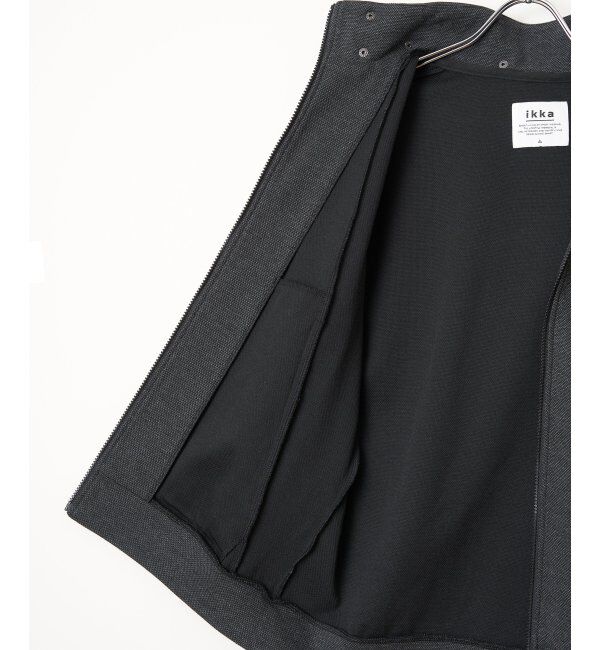 ikka「Ｗフェイスカノコ２ｗａｙＺＩＰパーカ」|カーディガン|