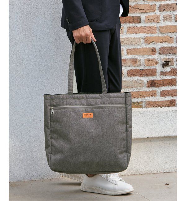 ikka「UNIVERSAL OVERALL ユニバーサルオーバーオール メランジ トートバッグ」|その他|グレー