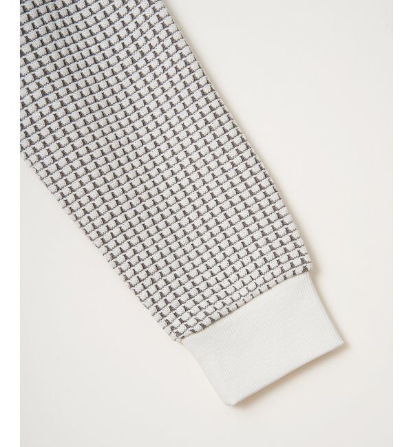 ikka「ビッグワッフルクルーネックプルオーバー」|パーカー|