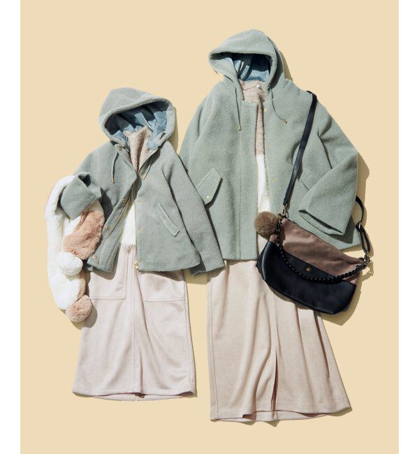 ikka kids「【親子コーデ】ブークレーフェザー切り替えニット（120~160cm）」|その他|