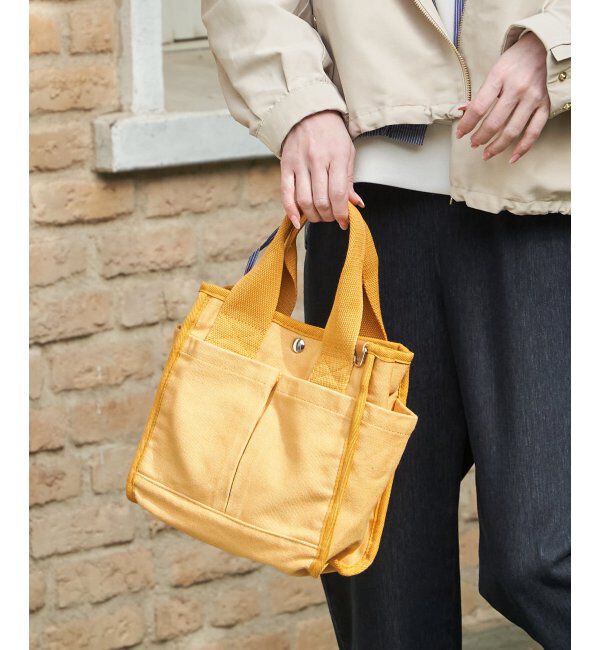 ikka「【雑誌InRed4月号掲載】キャンバスパイピングミニトートバッグ」|トートバッグ|