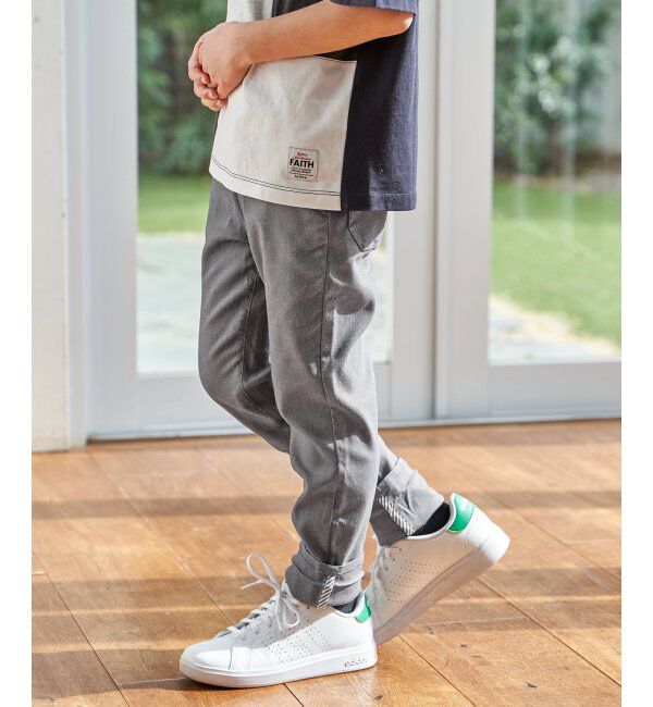 ikka kids「GOKU楽パンツスーパーストレッチ（120~160cm）」|その他|ミディアムグレー