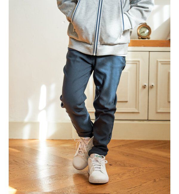 ikka kids「GOKU楽パンツスーパーストレッチ（120~160cm）」|その他|ダークグリーン