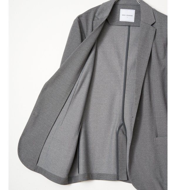 IKKA LOUNGE「【セットアップ対応】GOKU楽ワークDRYソフトカノコジャケット」|テーラードジャケット|