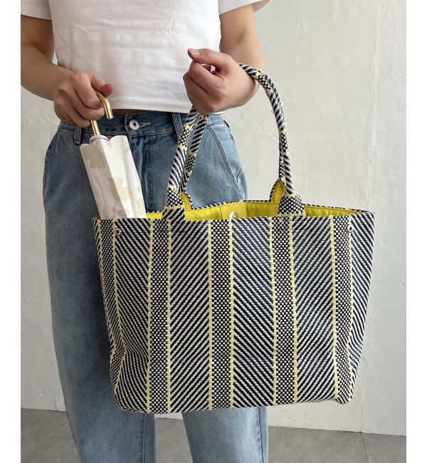 Lbc with Life「雑材モザイクA4トートバッグ」|その他|