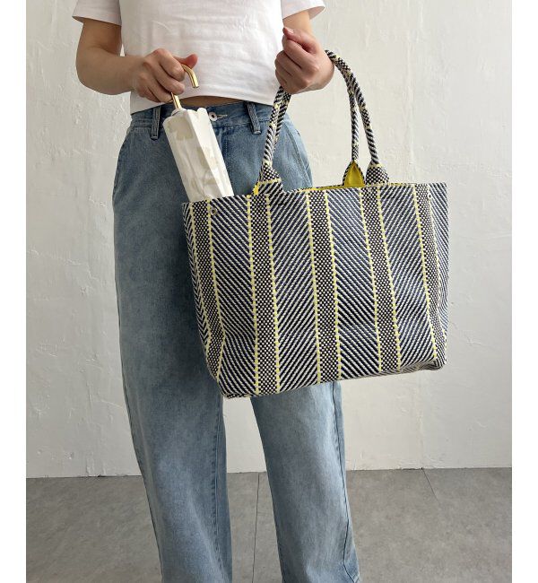 Lbc with Life「雑材モザイクA4トートバッグ」|その他|