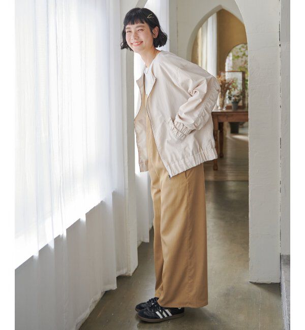 Lbc with Life「ナイロンシャーリングブルゾン」|ブルゾン・スタジャン|