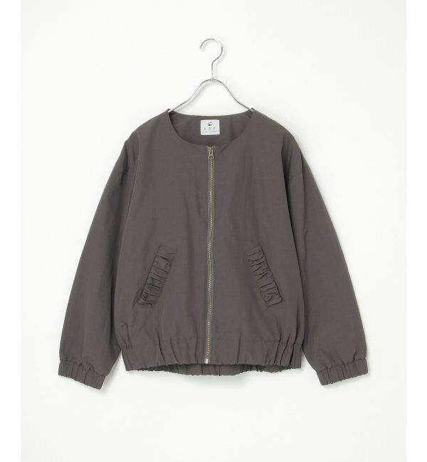 Lbc with Life「ナイロンシャーリングブルゾン」|ブルゾン・スタジャン|