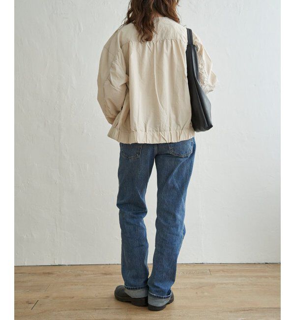 Lbc with Life「ナイロンシャーリングブルゾン」|ブルゾン・スタジャン|