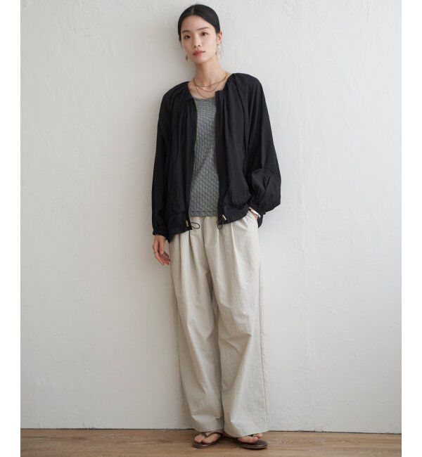 Lbc with Life「シアーヘムドロストブルゾン」|ブルゾン・スタジャン|