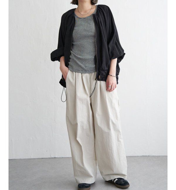 Lbc with Life「シアーヘムドロストブルゾン」|ブルゾン・スタジャン|