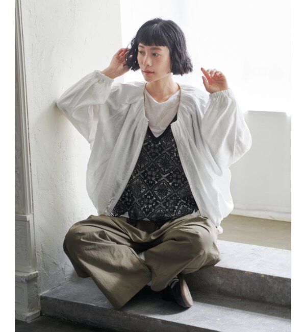 Lbc with Life「シアーヘムドロストブルゾン」|ブルゾン・スタジャン|