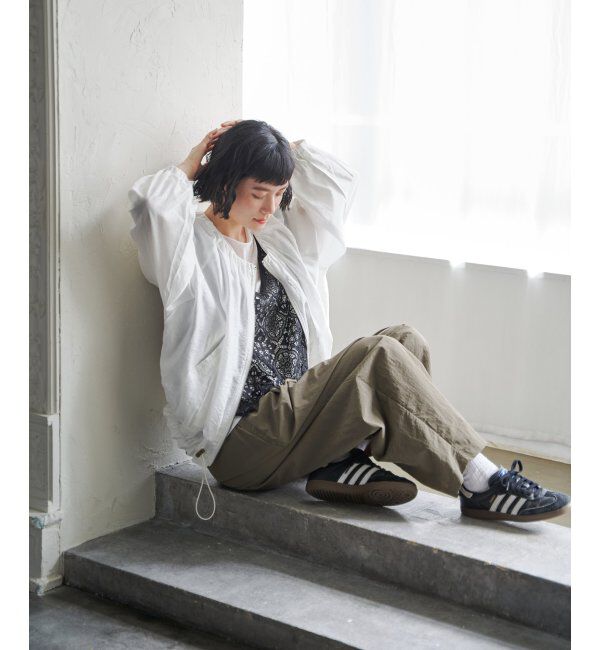 Lbc with Life「シアーヘムドロストブルゾン」|ブルゾン・スタジャン|