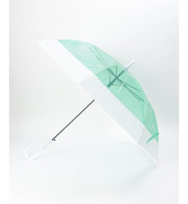 Lbc with Life「カラー切り継ぎビニール傘」|傘|グリーン