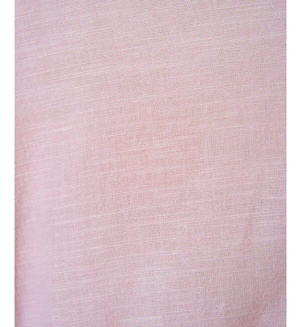 Lbc with Life「リネンコットンバンドカラーシャツ」|シャツ・ブラウス|