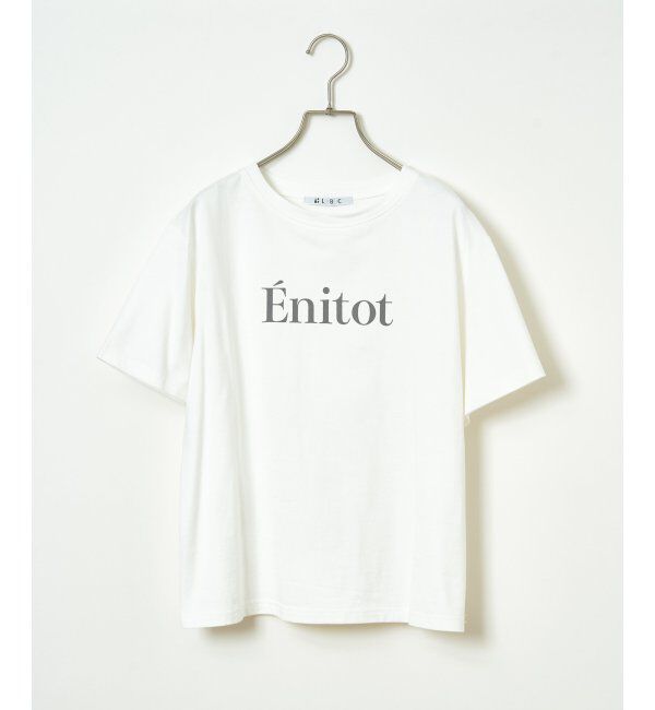 Lbc with Life「コットンロゴプリントTシャツ」|Tシャツ・カットソー|