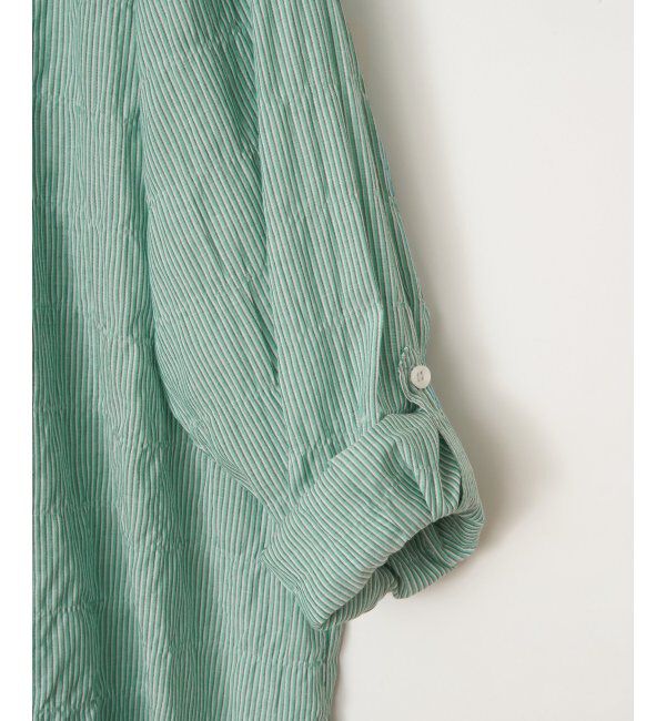 Lbc with Life「コットンゆるシャーリング2WAYシャツ」|シャツ・ブラウス|