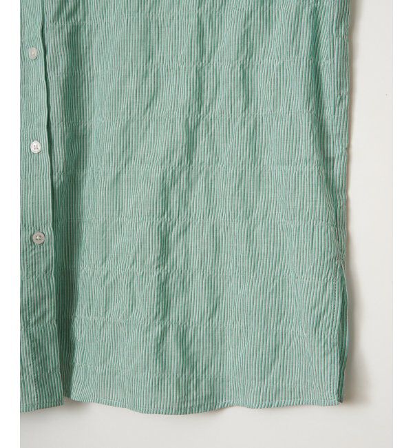 Lbc with Life「コットンゆるシャーリング2WAYシャツ」|シャツ・ブラウス|