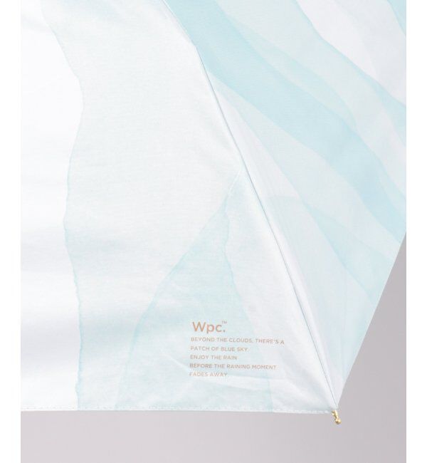 Lbc with Life「Wpc. 遮光 ウォーターペイントミニ日傘 折りたたみ傘 晴雨兼用」|傘|