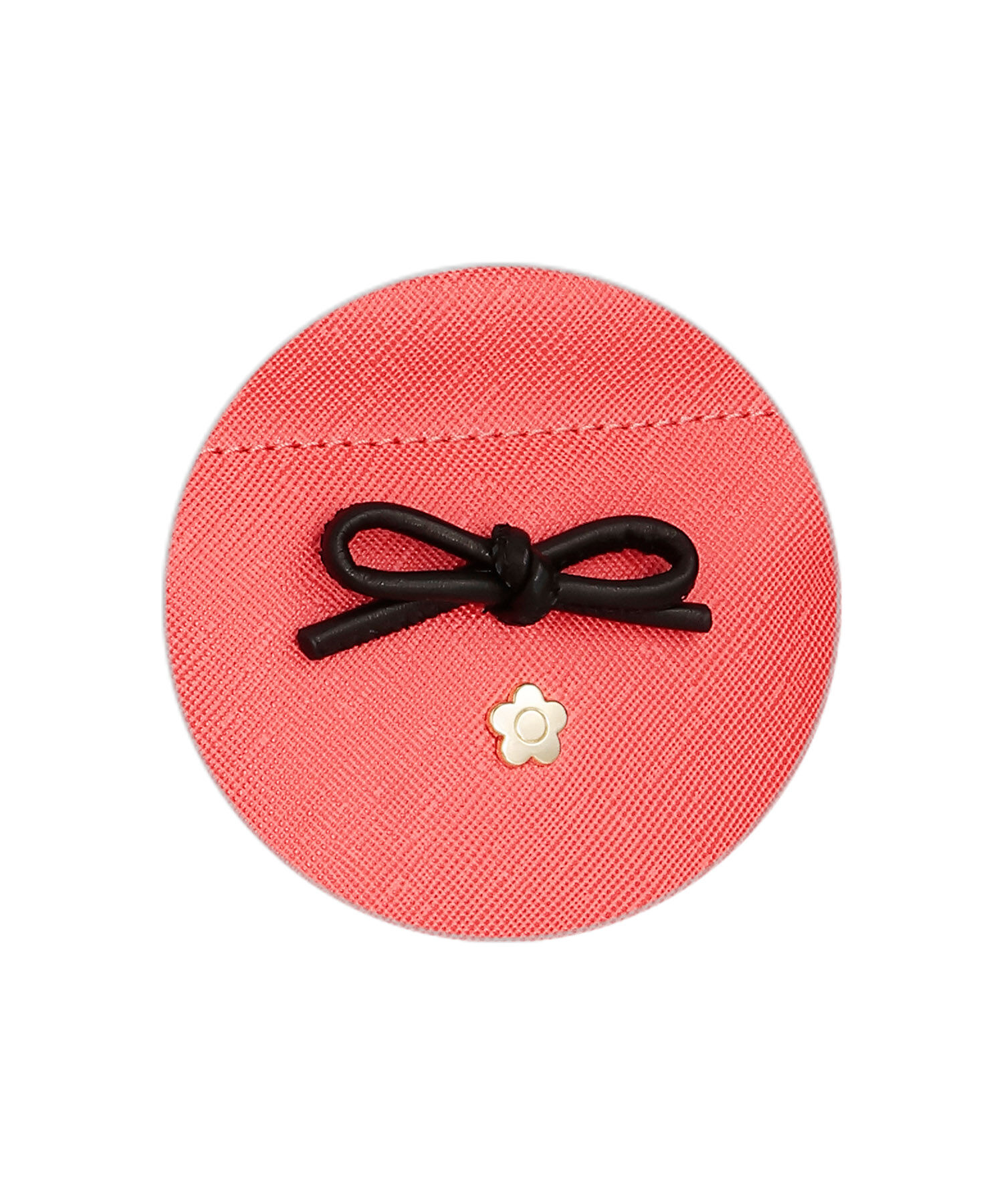 MARY QUANT「サフィアーノリボン バネクチポーチ」|ポーチ|