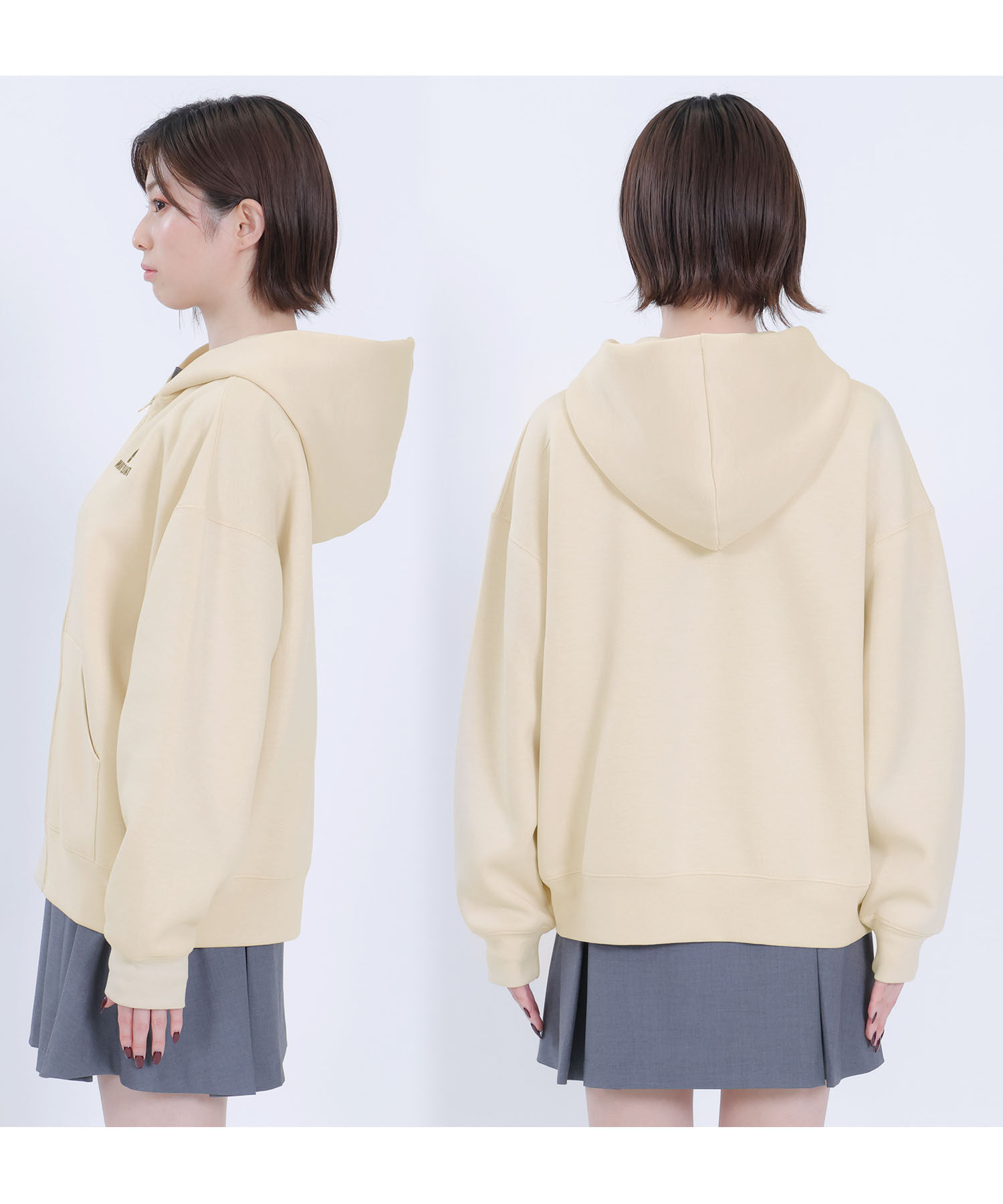 MARY QUANT「ロゴボンディング パーカ」|パーカー|