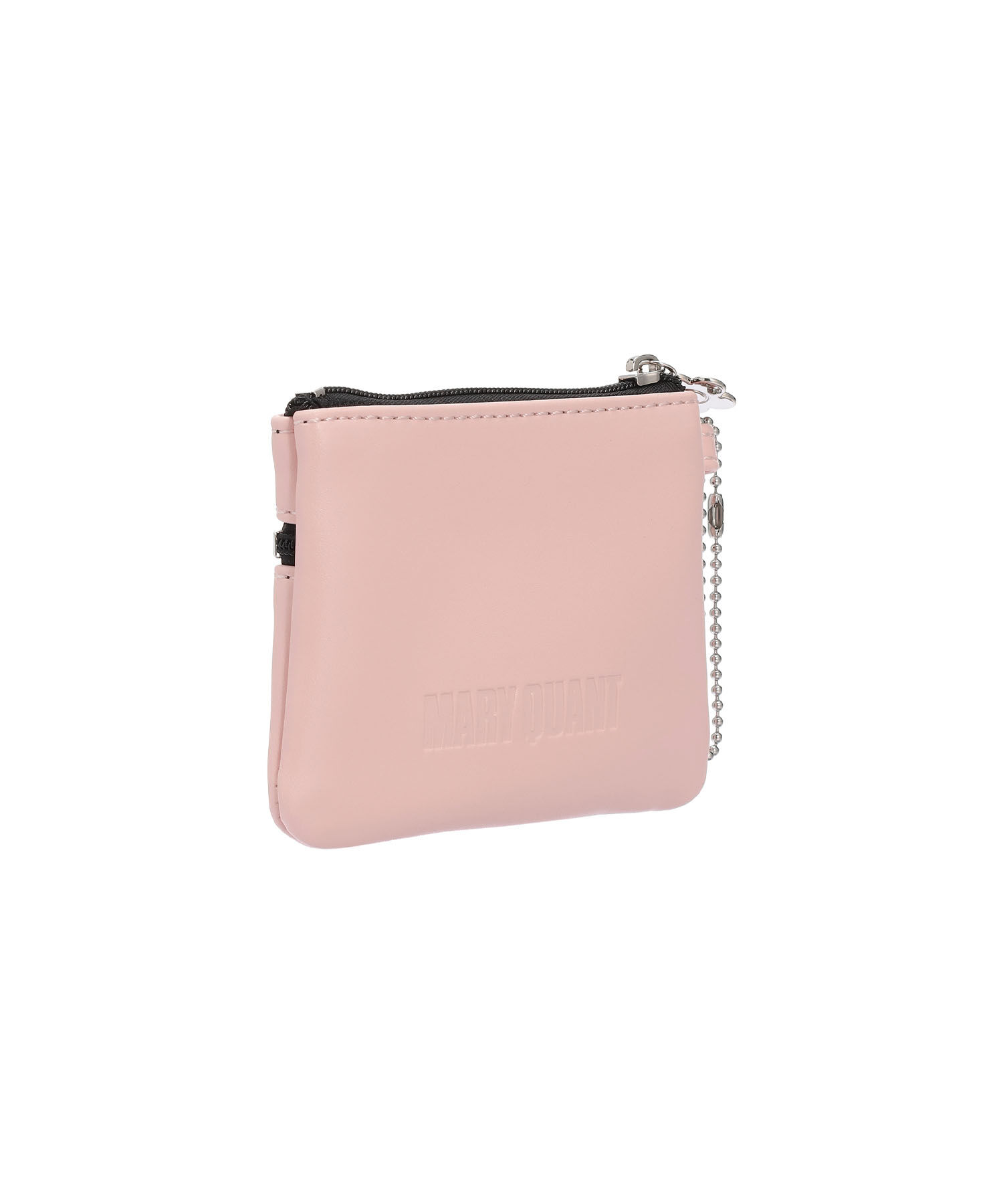 MARY QUANT「デイジーメタル 2ファスナーポーチミニミニ」|ポーチ|