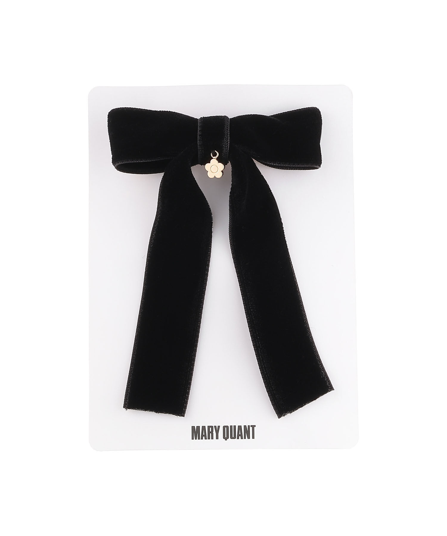 MARY QUANT「ベロアリボン バレッタ」|その他|