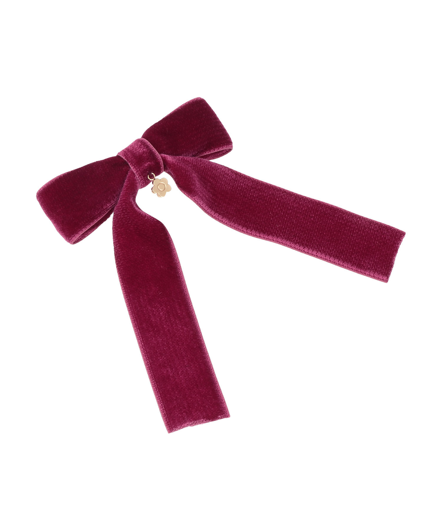 MARY QUANT「ベロアリボン バレッタ」|その他|