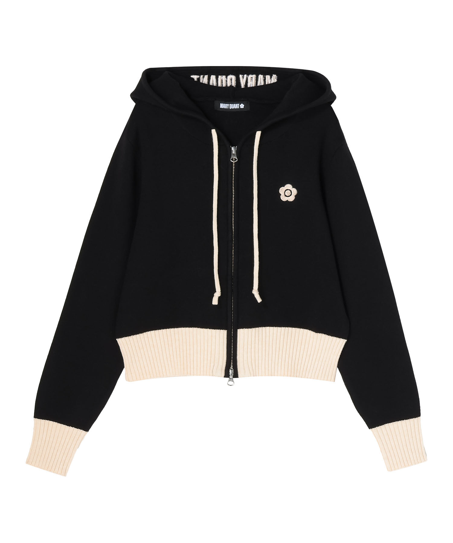 MARY QUANT「フードロゴ パーカ」|パーカー|