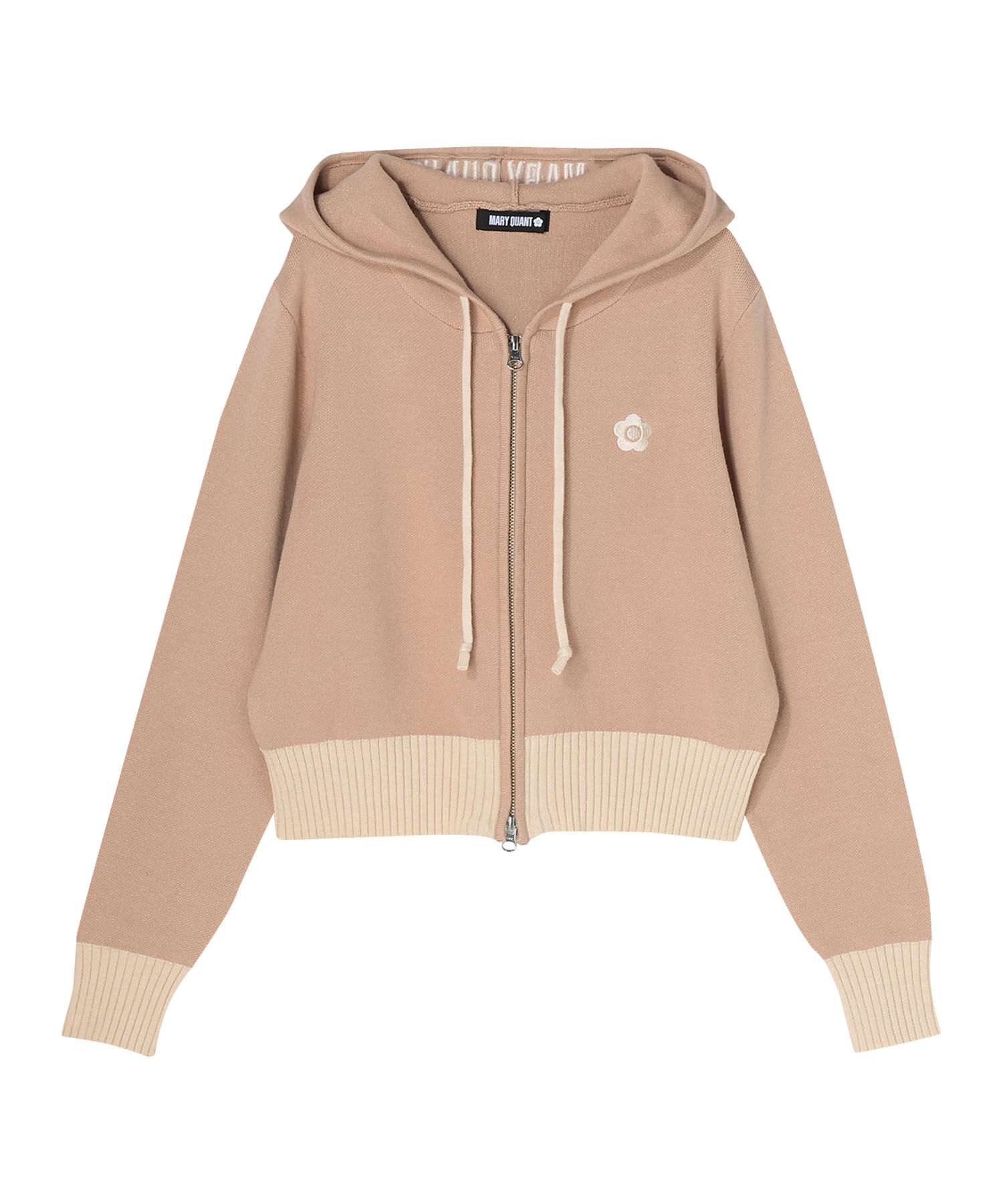 MARY QUANT「フードロゴ パーカ」|パーカー|