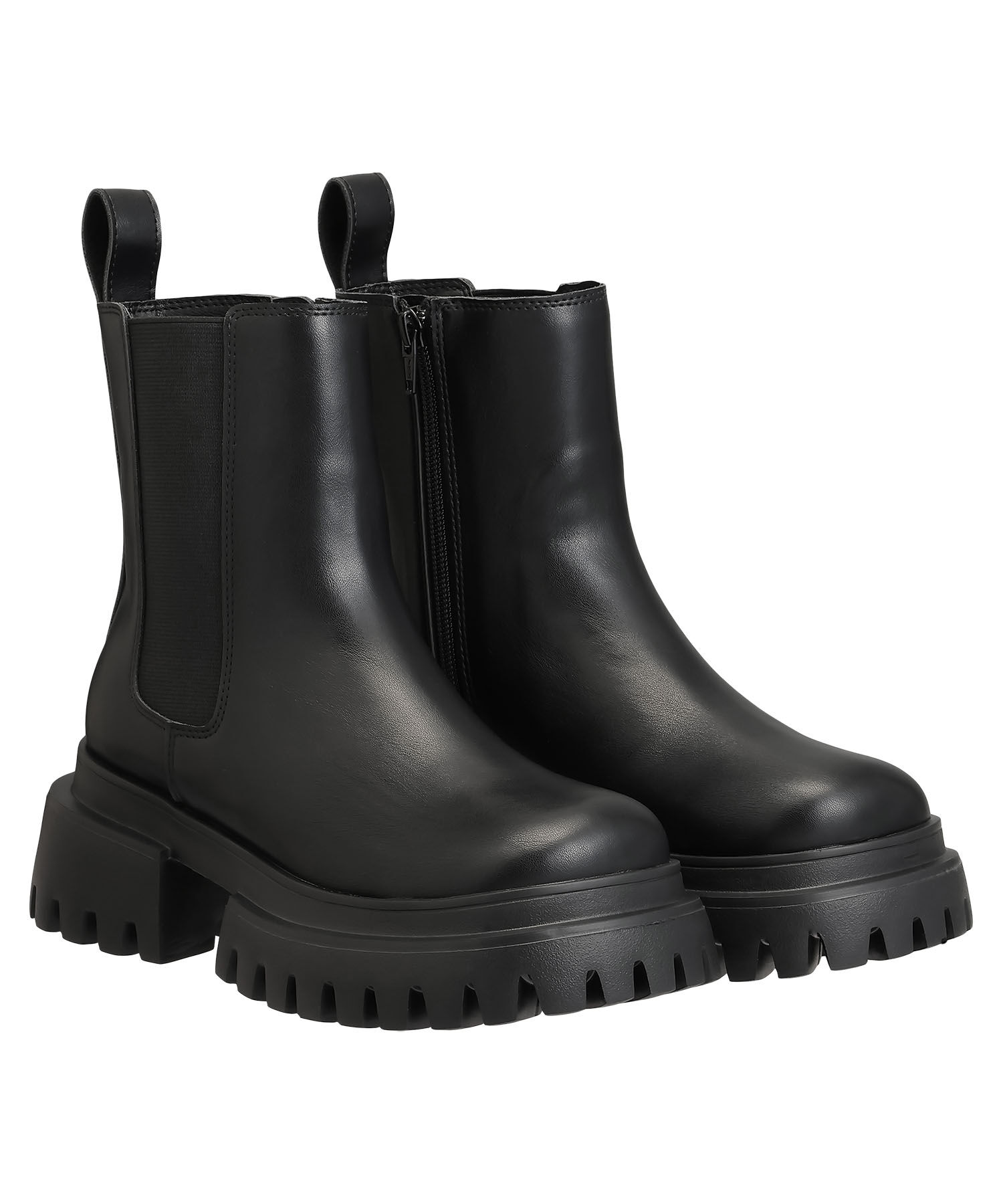 MARY QUANT「メタルデイジーサイドゴア ブーツ」|ショートブーツ|