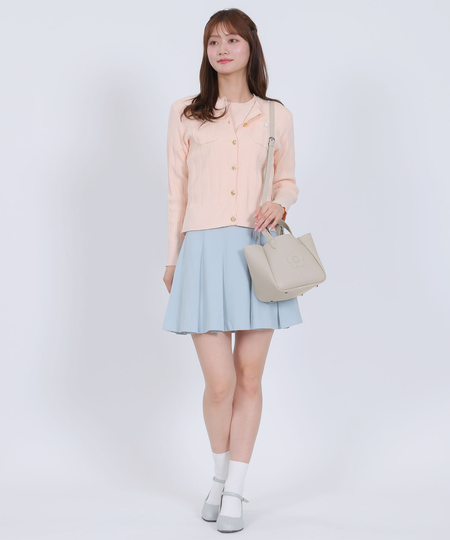 MARY QUANT「シュリンクWフェイス 2WAYミニトート」|ショルダー・メッセンジャー|