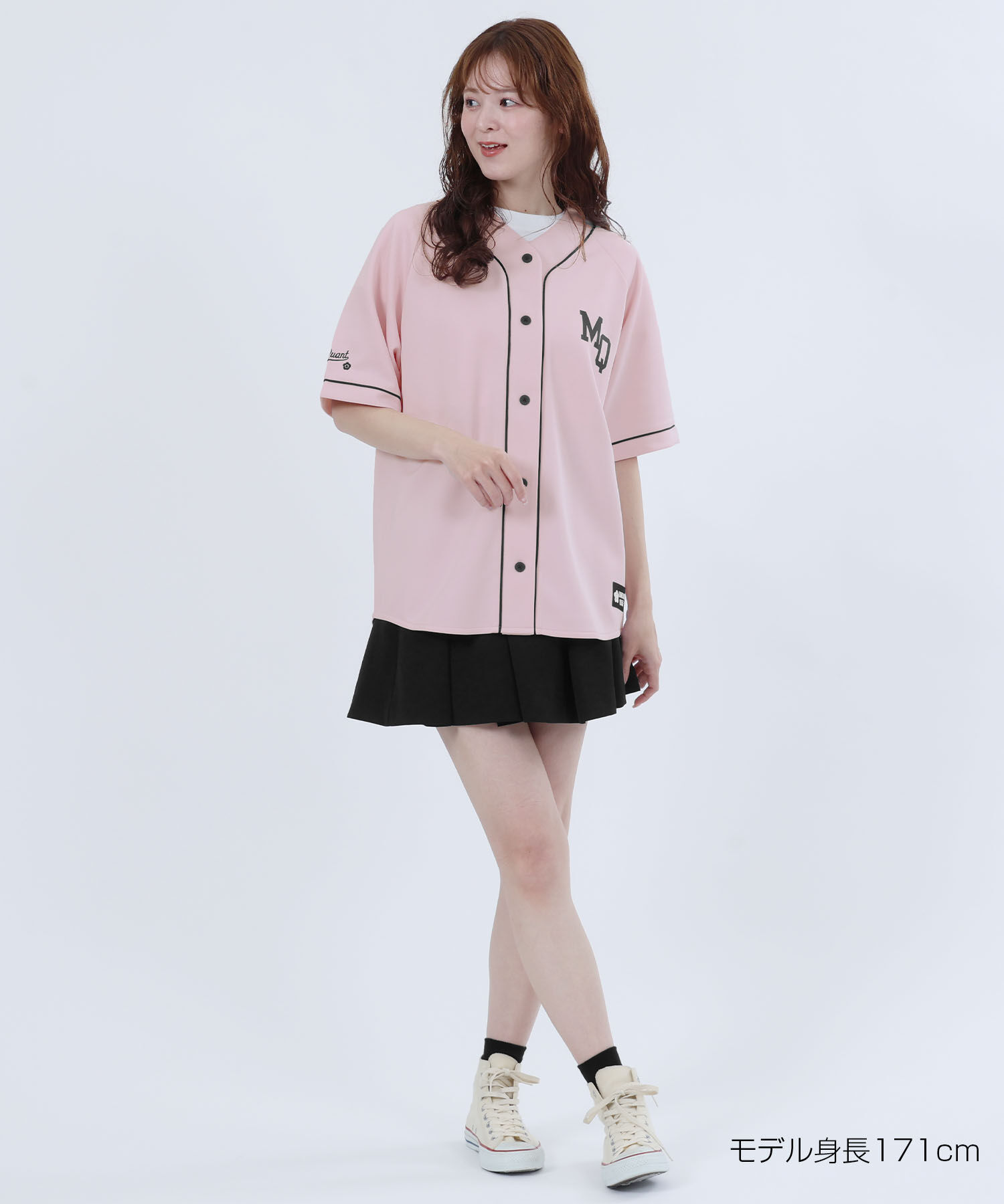 MARY QUANT「ベースボールデザイン シャツ」|Tシャツ・カットソー|