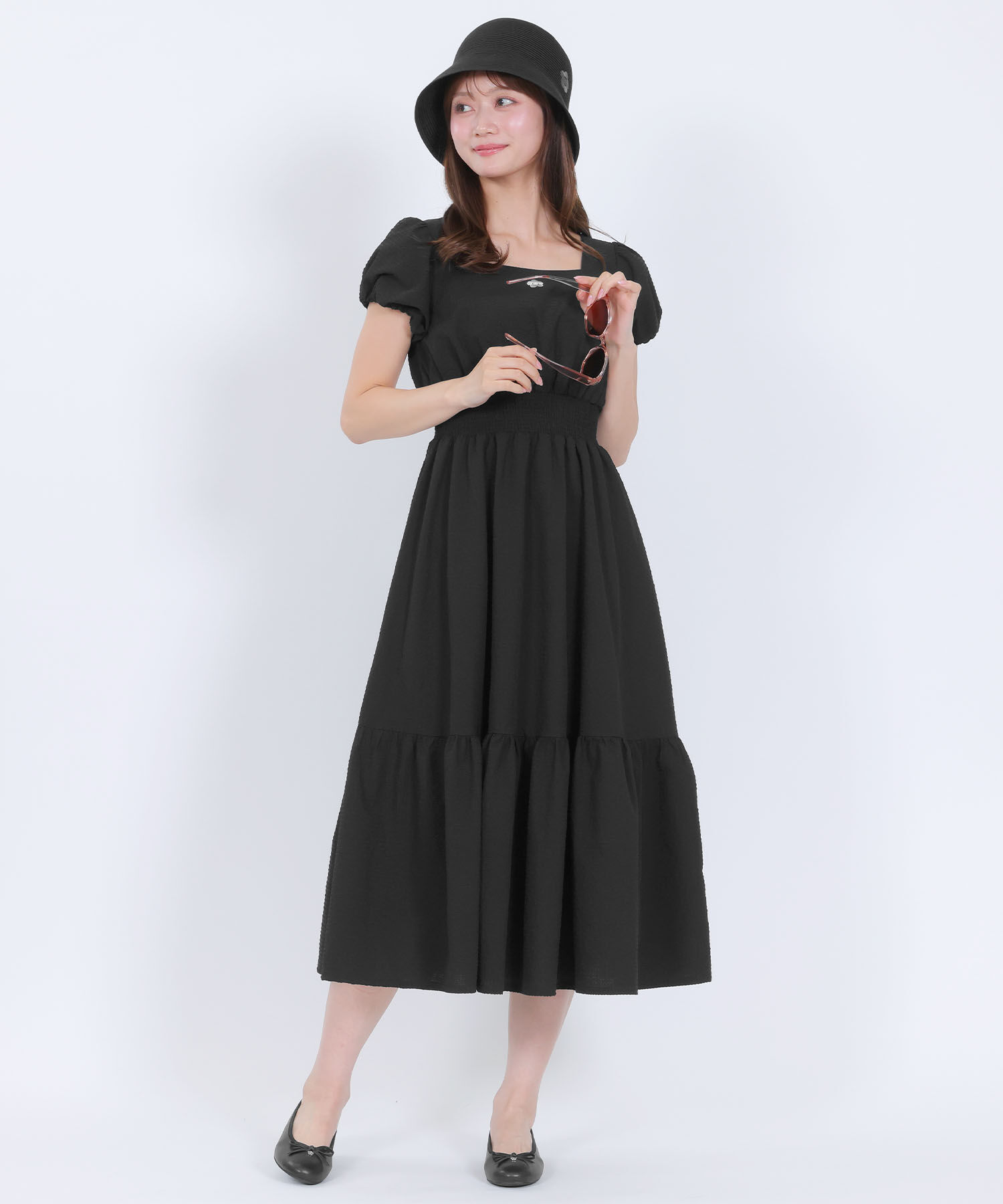 MARY QUANT「デイジーメタルバレエ シューズ」|バレエシューズ|