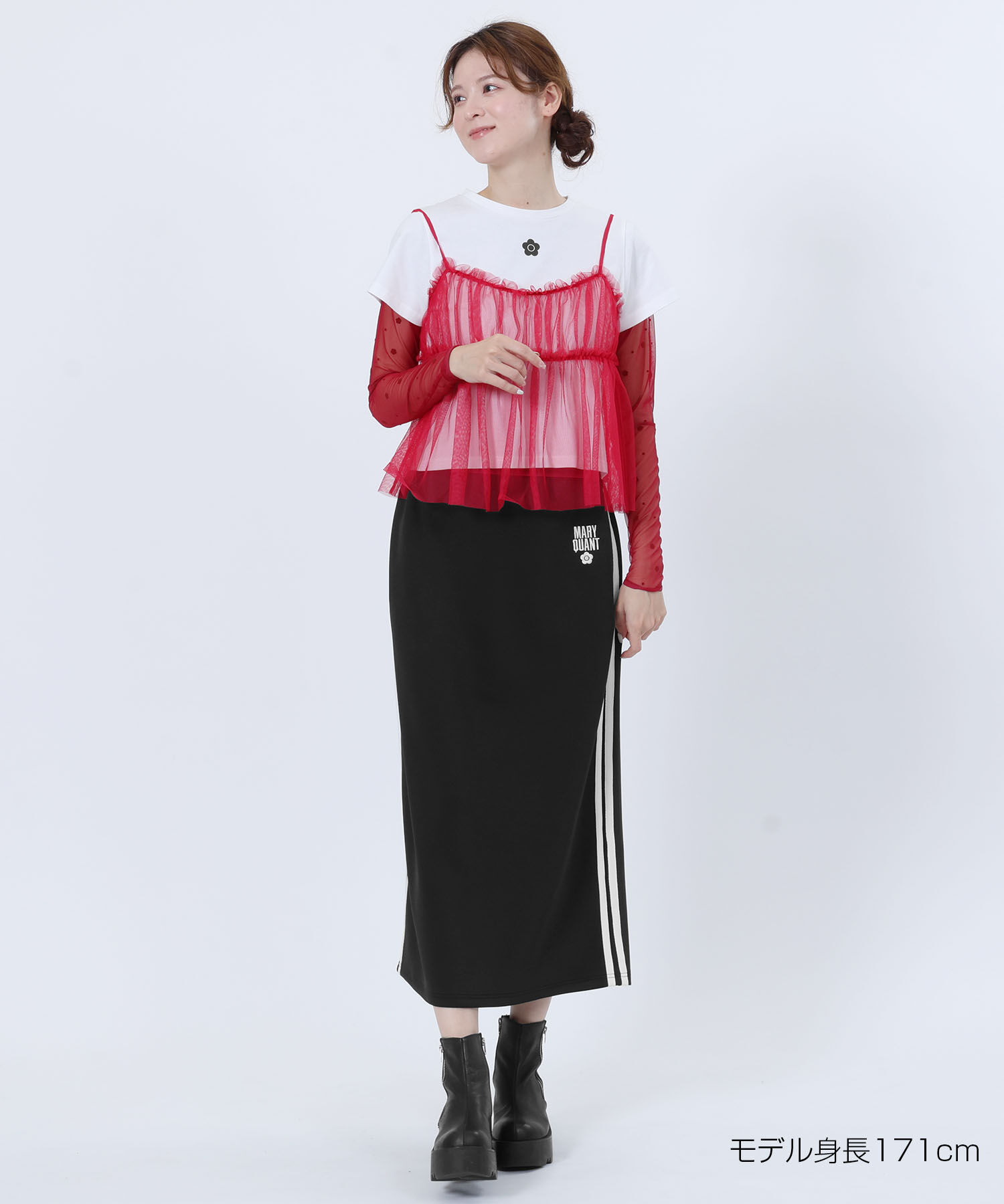 MARY QUANT「シアーフロッキー プルオーバー」|Tシャツ・カットソー|