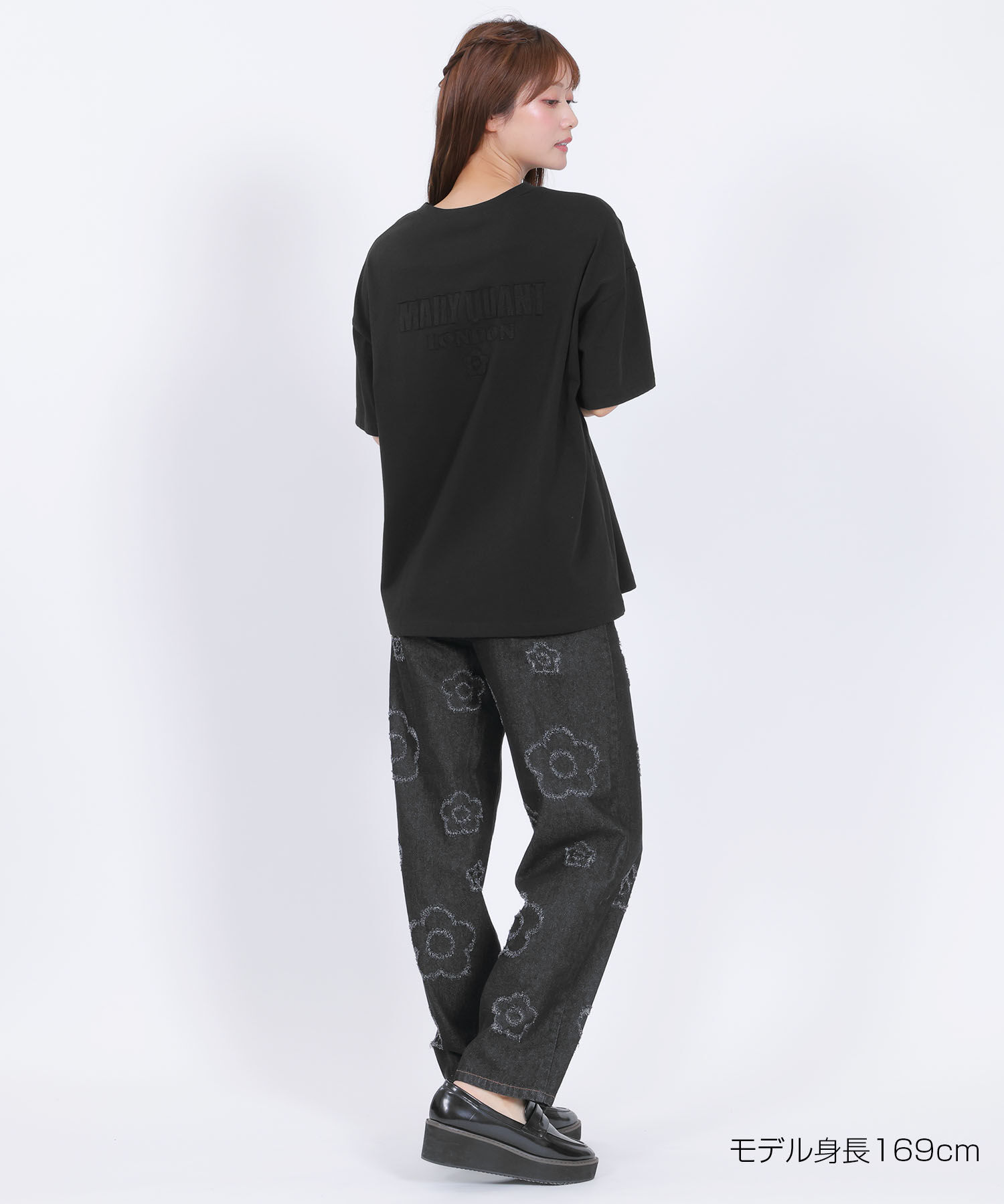 MARY QUANT「バックアップリケ Tシャツ」|Tシャツ・カットソー|