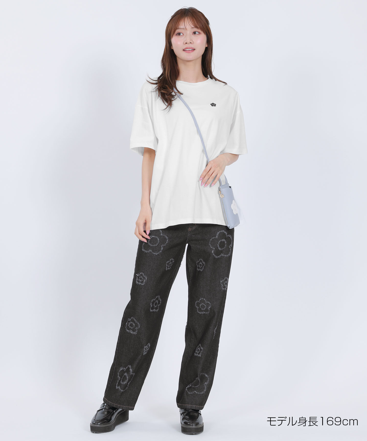 MARY QUANT「バックアップリケ Tシャツ」|Tシャツ・カットソー|