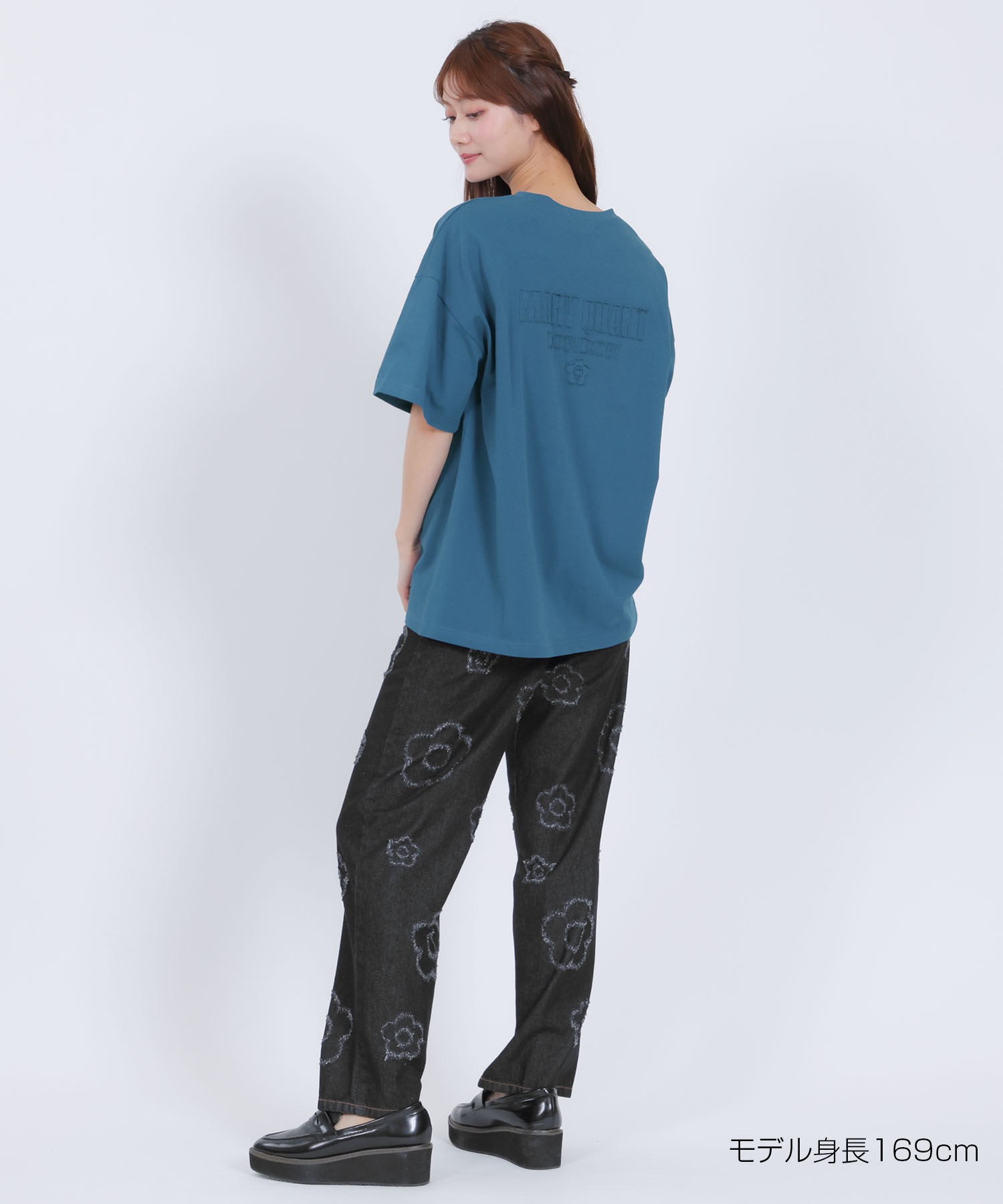 MARY QUANT「バックアップリケ Tシャツ」|Tシャツ・カットソー|