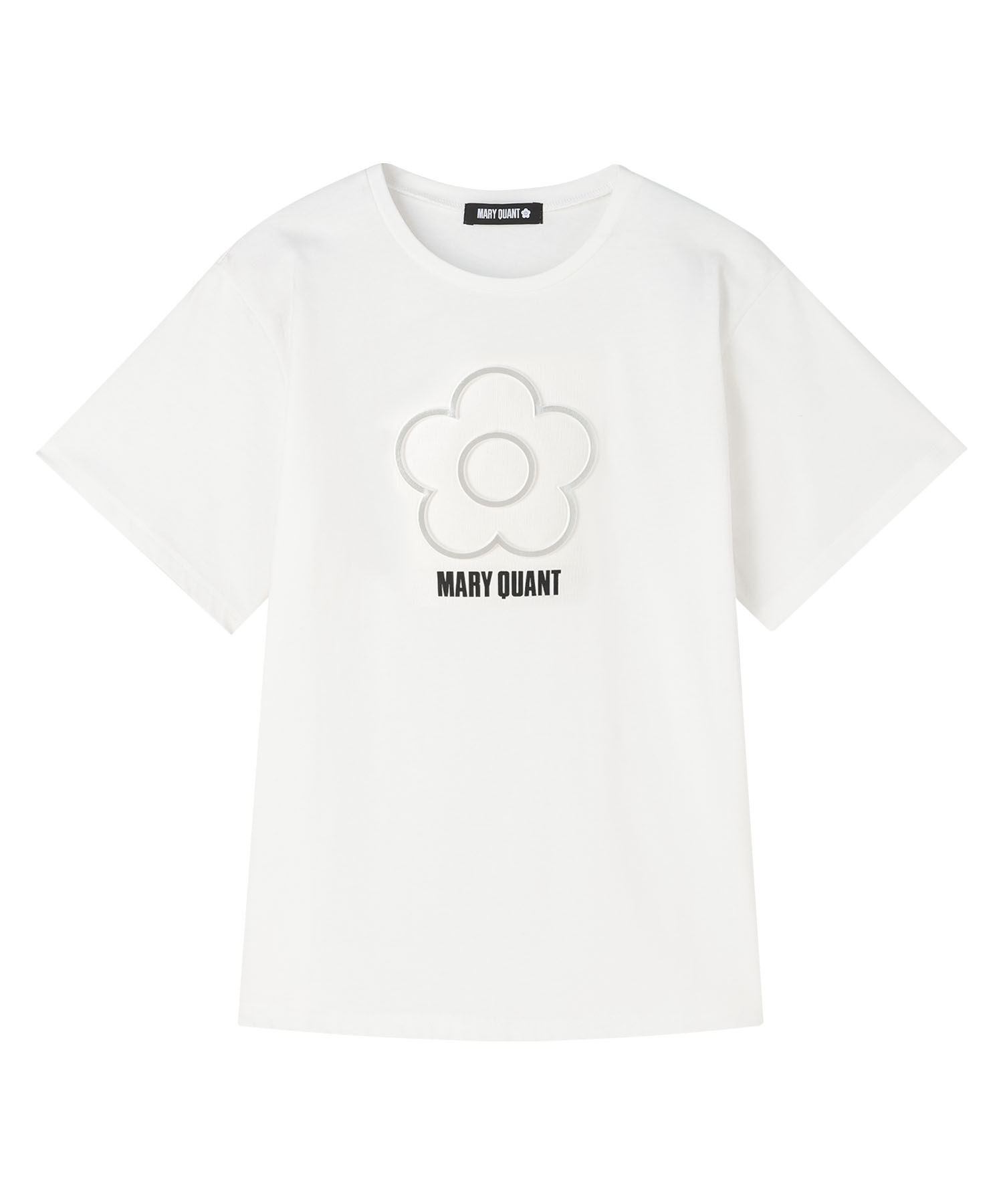 MARY QUANT「エンボスプリント Tシャツ」|Tシャツ・カットソー|