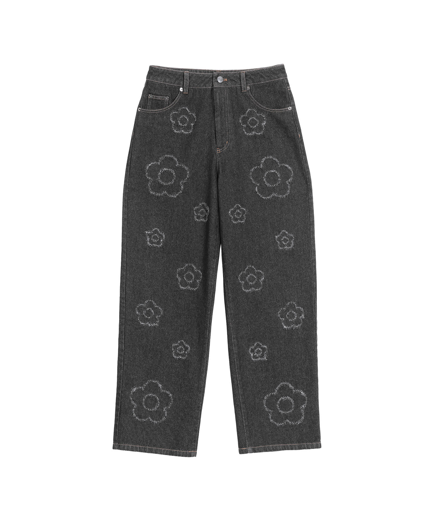 MARY QUANT「ランダムデイジーデニム パンツ」|デニム|