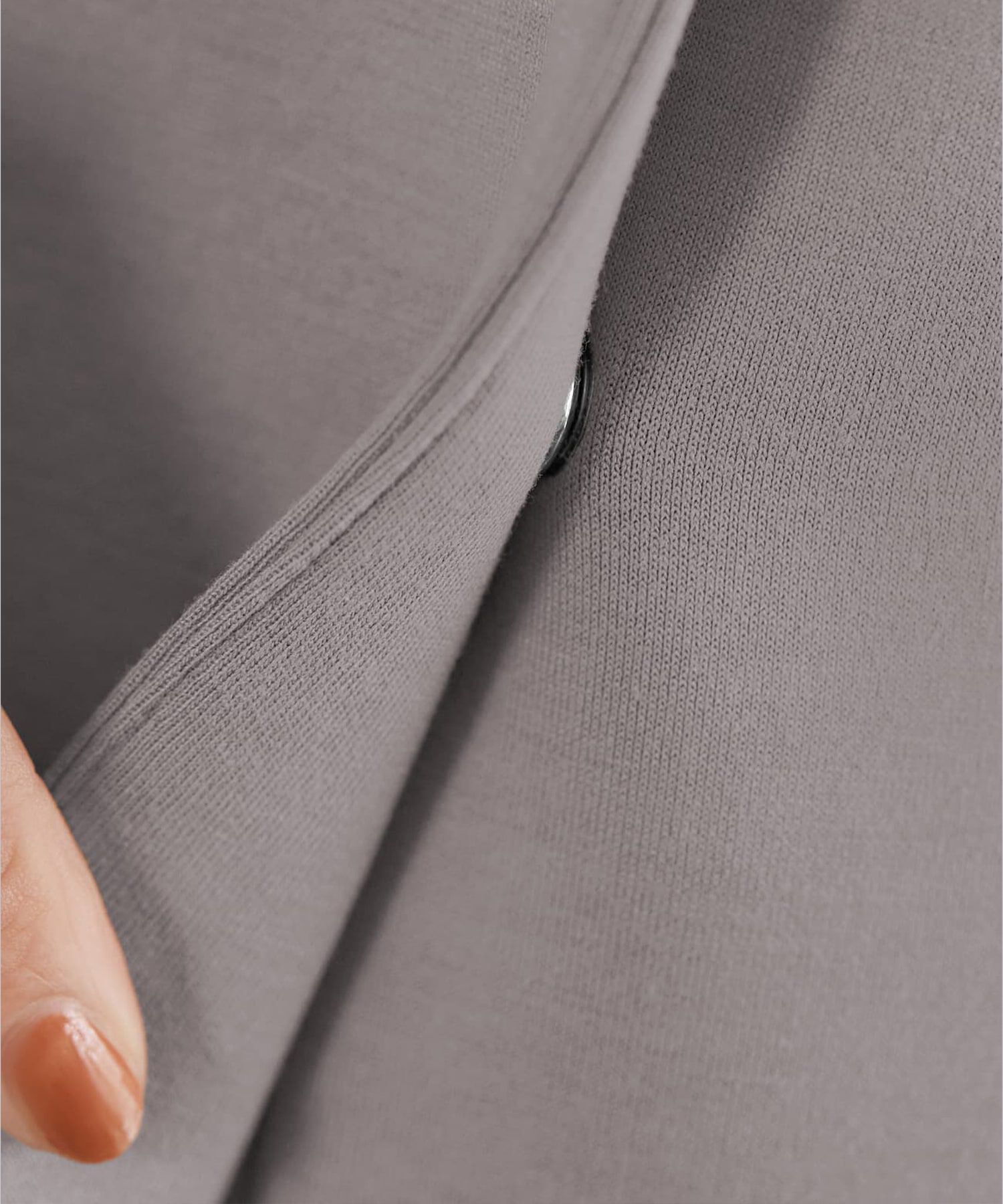 STYLE DELI「【Made in JAPAN】ダンボールスナップボタンジャケット」|ノーカラージャケット|