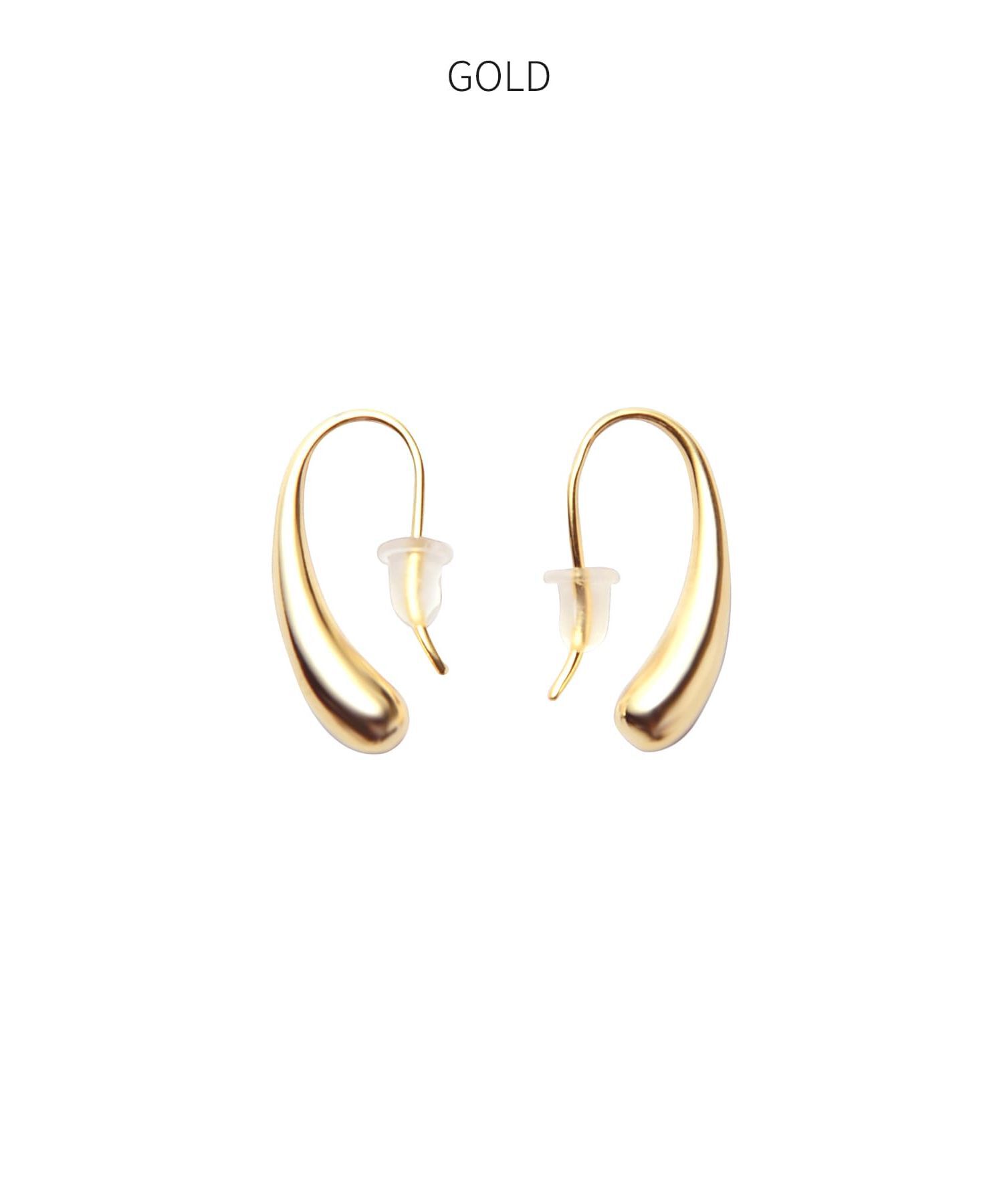 STYLE DELI「スリムドロップフックピアス」|ピアス|