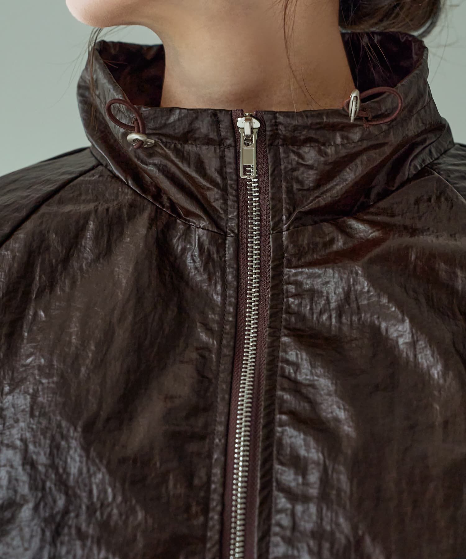 STYLE DELI「シワ加工フェイクレザーブルゾン」|その他|