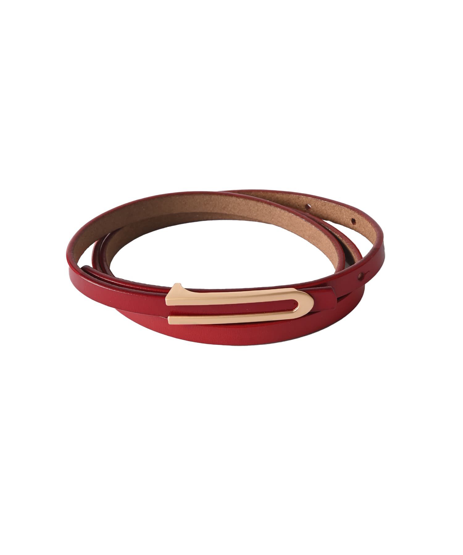 STYLE DELI「【DELI by】スリムクラシックリアルレザーベルト」|ベルト|