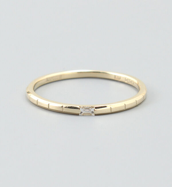 JUPITER「【K10】バケットカットダイヤモンドリング」|リング|