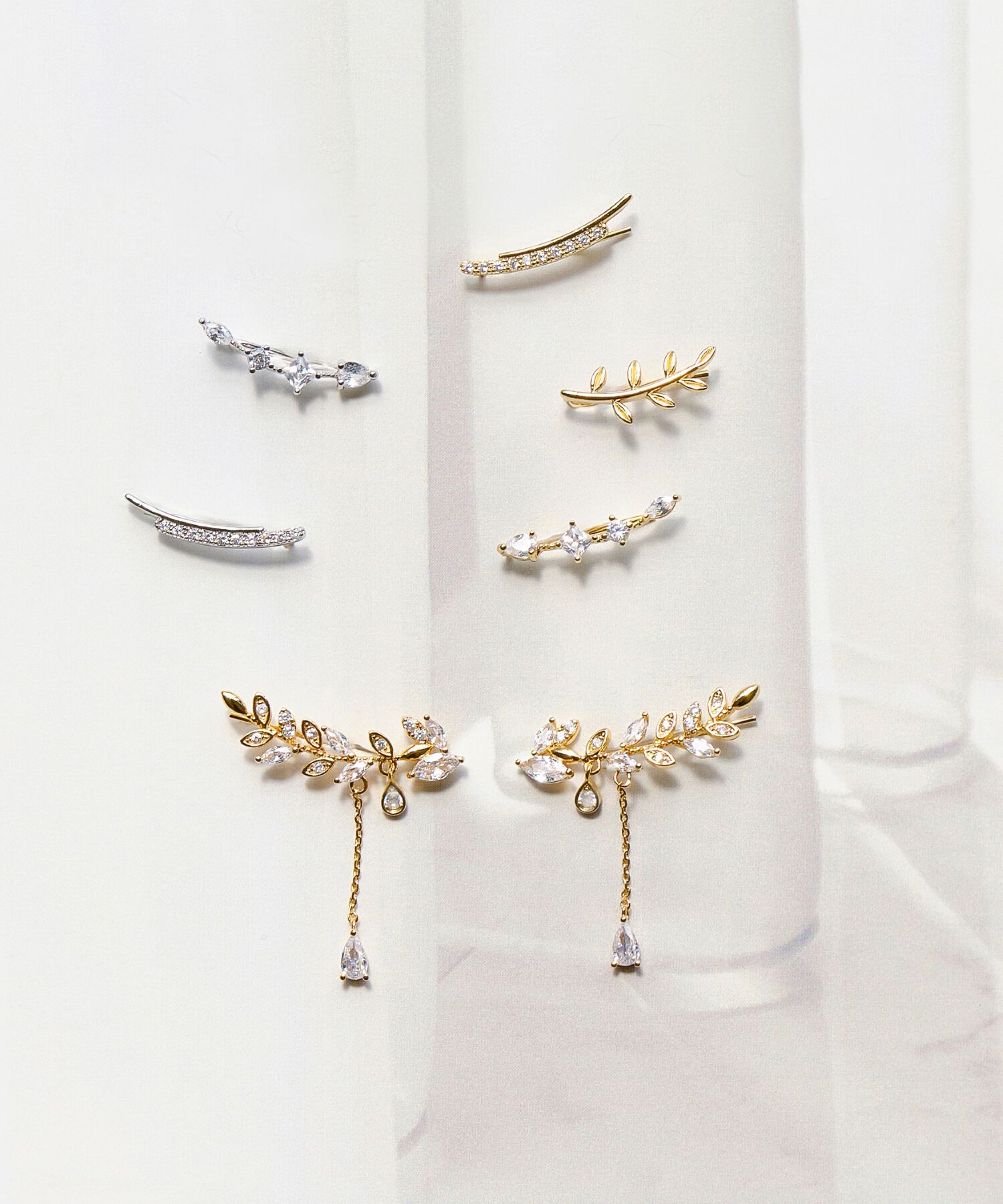 Phoebe「2wayエレガントガーデンピアス&イヤリング」|ピアス|