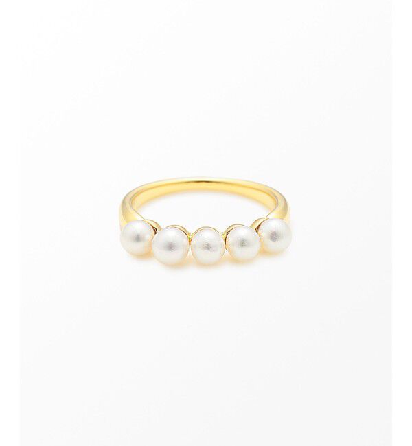 Jouete「パール リング」|リング|イエローゴールド