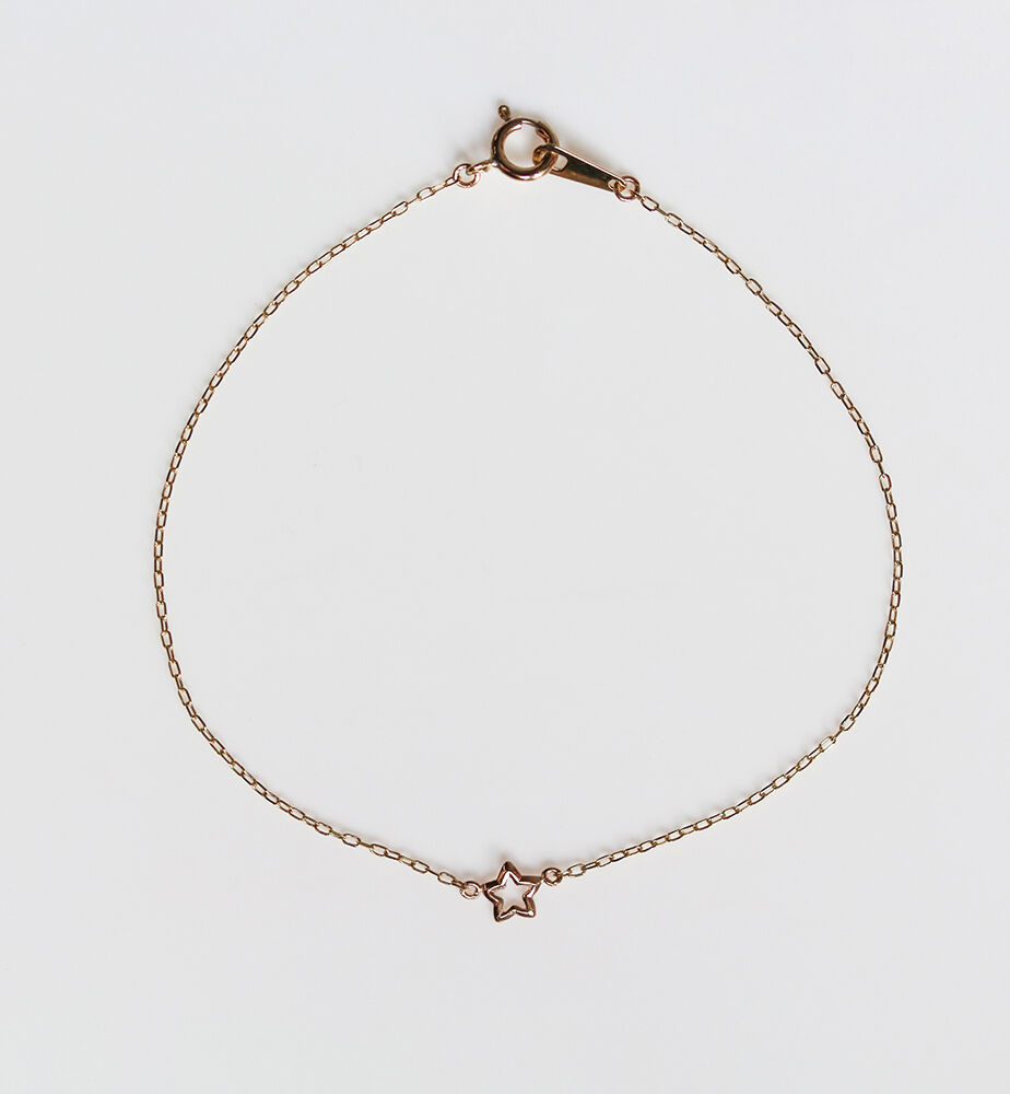  「ゴールド スター ブレスレット | K10YG」|ブレスレット・バングル|