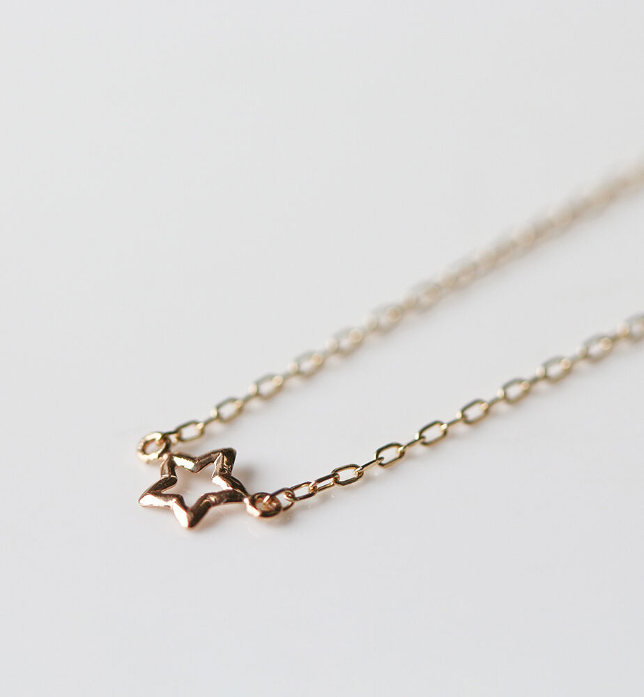  「ゴールド スター ブレスレット | K10YG」|ブレスレット・バングル|